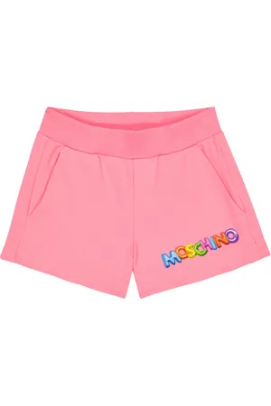 Moschino Logo cotton-blend jersey shorts