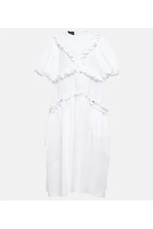 Simone Rocha Cotton midi dress