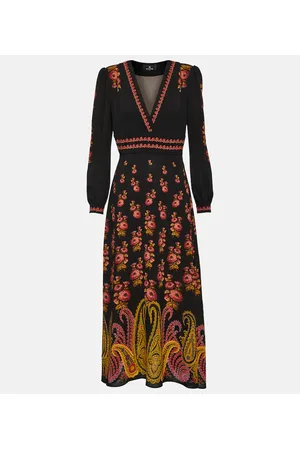 Etro Paisley midi dress