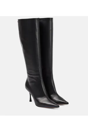 Gianvito Rossi Leather knee-high boots