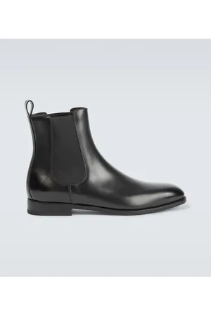 Manolo Blahnik Delsa leather Chelsea boots