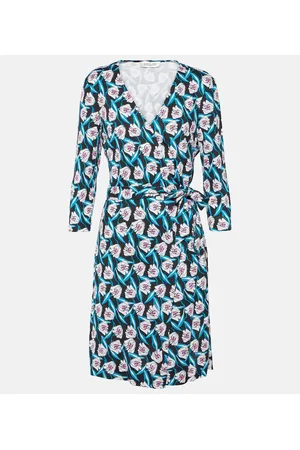 Diane von Furstenberg Julian printed silk midi dress