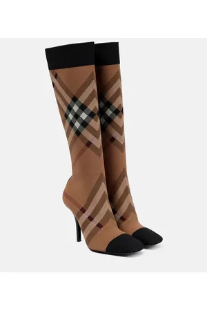 Burberry Vintage Check 105 sock boots