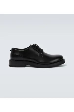 VALENTINO GARAVANI Rockstud leather Derby shoes