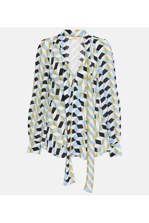 Dorothee Schumacher Printed tie-detail top