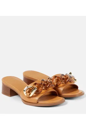 See by Chloé See By ChloÃ© Embellished leather mules