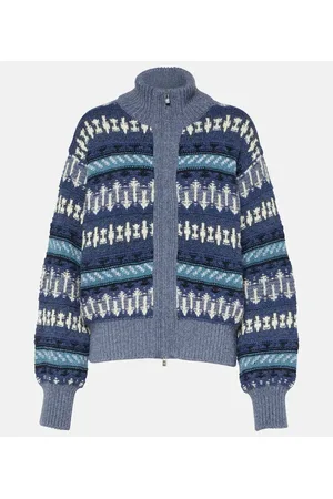 Loro Piana Holiday Noel cashmere bomber jacket