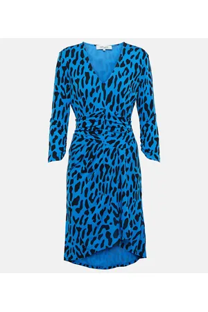 Diane von Furstenberg David leopard-print minidress