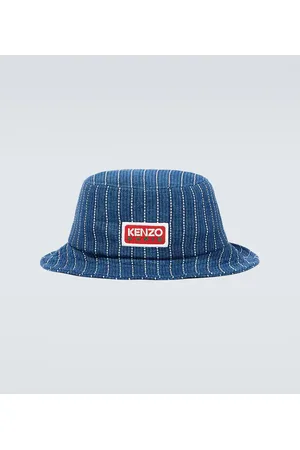 Kenzo Logo denim bucket hat