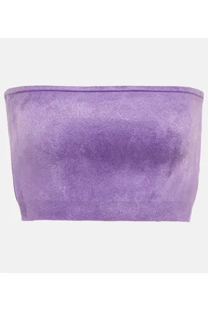 Alaïa AlaÃ¯a Velvet bandeau top