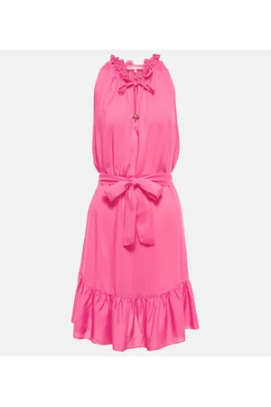 Heidi Klein Self-tie ruffled minidress