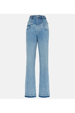 Isabel Marant Noemie high-waisted denim jeans