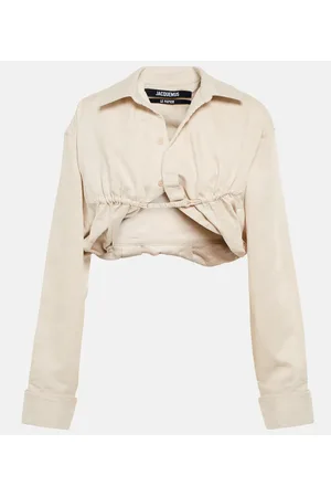 Jacquemus La Chemise Machou cotton and linen shirt