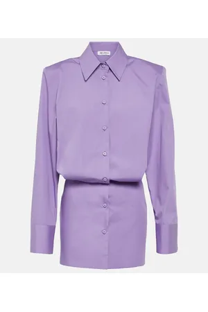 The Attico Margot cotton minidress