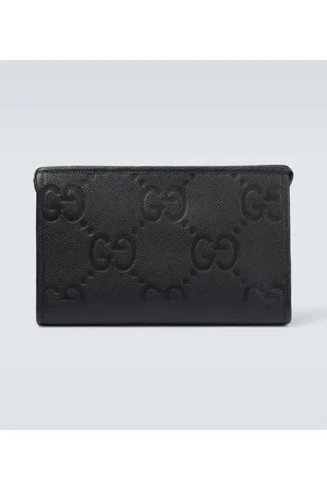 Gucci Jumbo GG leather pouch