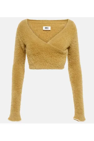 Maison Margiela Knit crop top