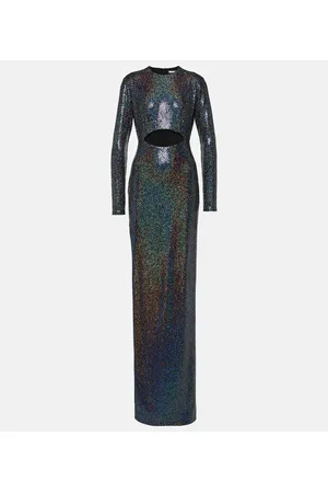 The Sei Sequined cutout gown