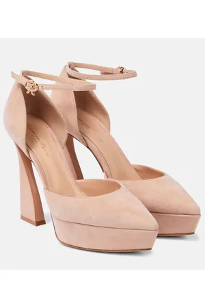 Gianvito Rossi Vertigo suede platform pumps