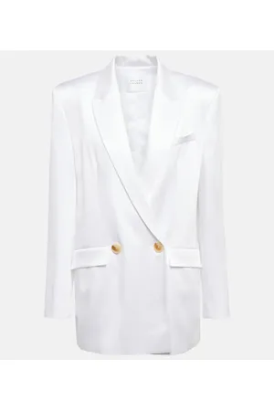 GALVAN Bridal Boyfriend double-breasted blazer