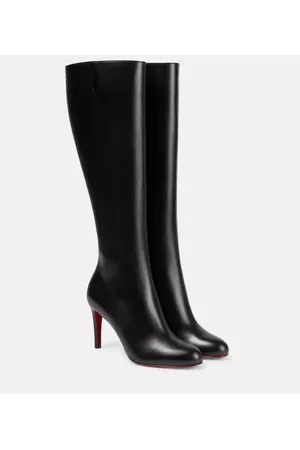 Christian Louboutin Pumppie Botta leather knee-high boots