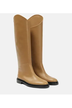 Jil Sander Lucie leather knee-high boots