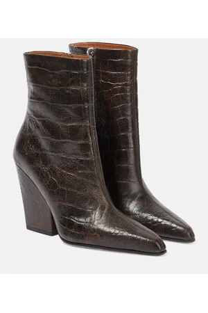 PARIS TEXAS Jane leather ankle boots