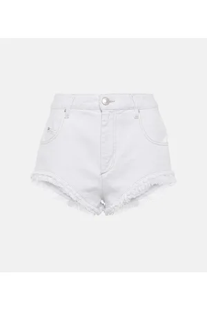 Isabel Marant Eneidao cotton and hemp shorts