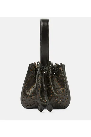 Alaïa AlaÃ¯a Rose Marie Mini Vienne leather clutch