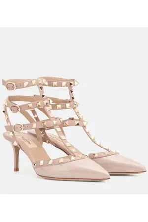 VALENTINO GARAVANI Rockstud patent leather pumps