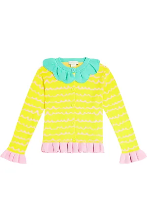 Stella McCartney Striped cotton cardigan
