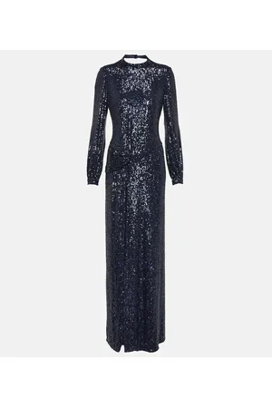 MONIQUE LHUILLIER Sequined gown