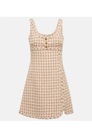 Giambattista Valli Cotton-blend bouclÃ© minidress