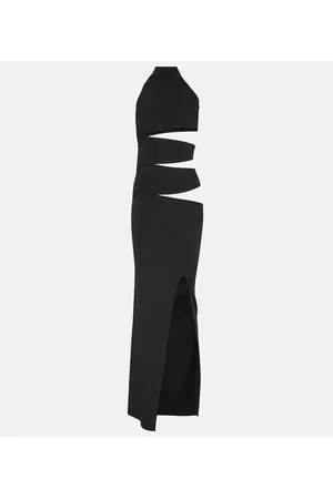 AYA MUSE Dione cutout jersey maxi dress
