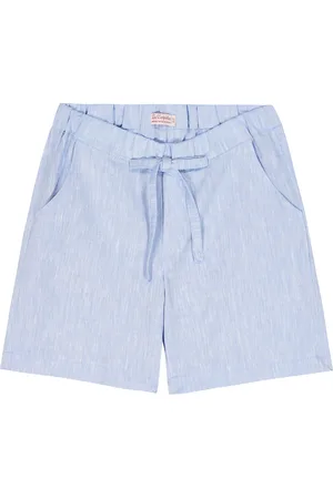La Coqueta Cortino cotton poplin shorts