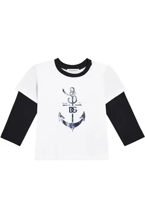 Dolce & Gabbana Baby printed cotton jersey T-shirt