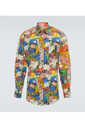 ERL Printed cotton shirt