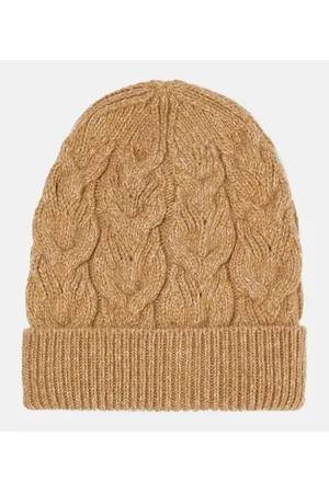 Loro Piana Cable-knit cashmere beanie