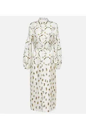 GABRIELA HEARST Mauri printed silk twill maxi dress