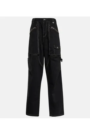 Isabel Marant Paciane wide-leg cargo jeans