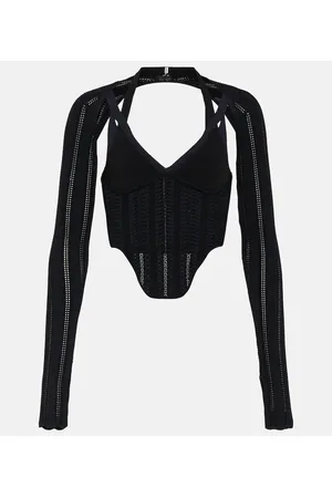 DION LEE Column corset top