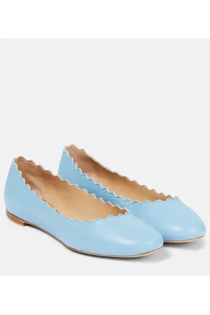 Chloé ChloÃ© Lauren leather ballet flats