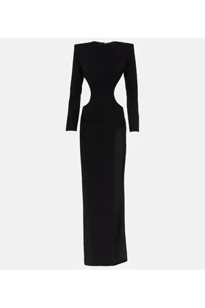 Monot MÃ´not Cutout side-slit gown
