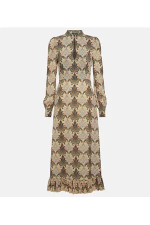 Etro Paisley midi dress