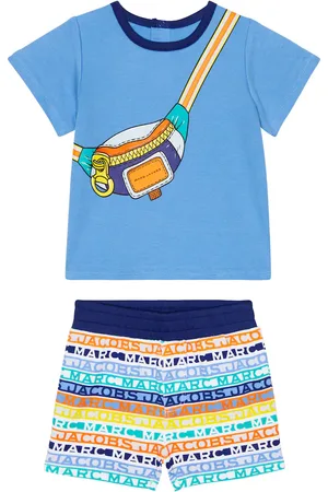 Marc Jacobs Baby cotton T-shirt and shorts set