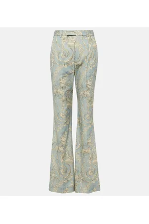 Vivienne Westwood Ray printed high-rise cotton flared pants