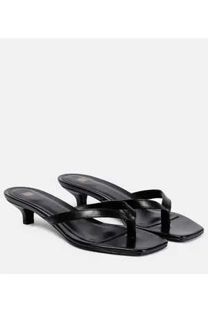 Totême Leather thong sandals
