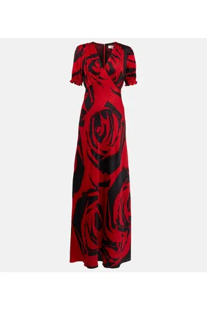 Diane von Furstenberg Walker floral maxi dress