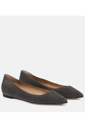 Gianvito Rossi Gianvito suede ballet flats