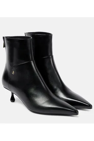 Jimmy Choo Cycas 50 leather ankle boots