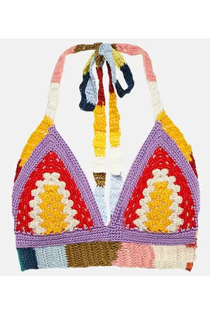Marni X No Vacancy Inn knit crop top